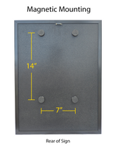 Load image into Gallery viewer, Digital Hearing Protection Sign with Decibel Display and Alert
